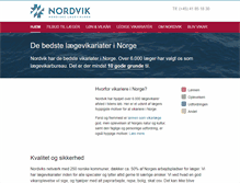 Tablet Screenshot of nordvik.dk